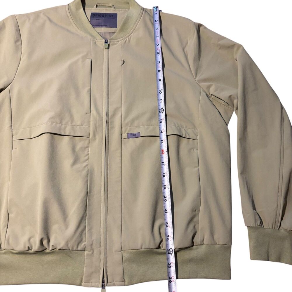 FIGSPRO Bomber Jacket in Sage- Size XXL - Picture 8 of 8